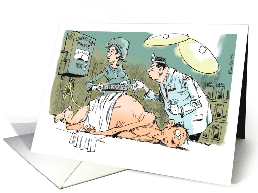 Amusing Business to Employee or Client Get Well card (1456622)