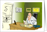 Cartoon of appreciation on Dentist’s Day to your favorite dentist card