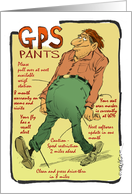 Amusing invitation to a GPS treasure hunt and fun outing card