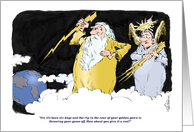 Heavenly get well cartoon wish for a close call survivor card