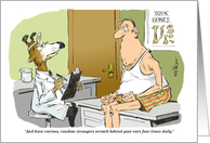Fun ear surgery feel better remedy card
