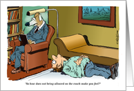 Raise the awareness of mental health cartoon October 10th card
