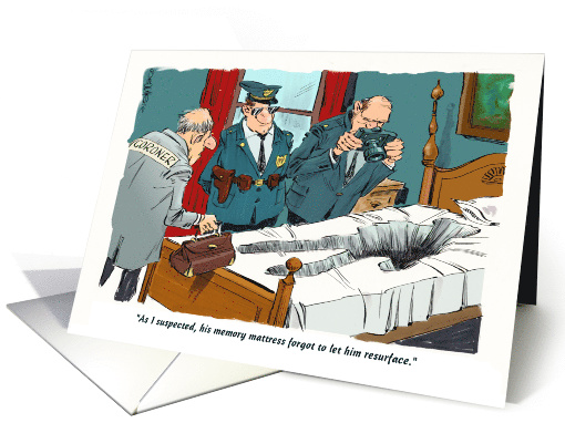 Amusing July 2 is National I Forgot Day Cartoon card (1548678)