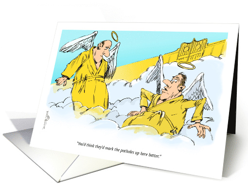 Amusing heartfelt thanks for your heavenly charitable... (1550342)