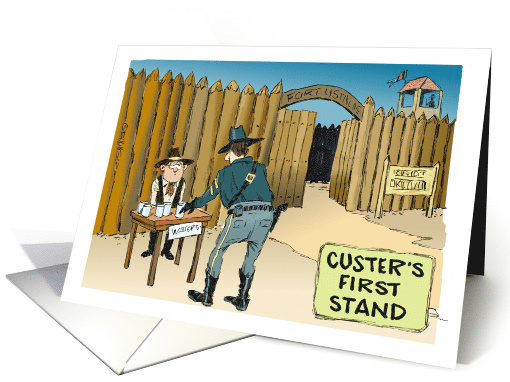 Amusing sales promo cartoon for a pest control service card (1551636)