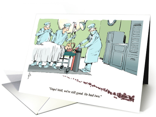 A Humorous Doctor's Day Word of Advice card (1554058)