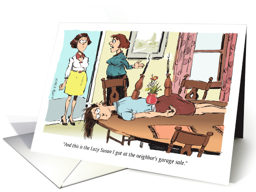Fun Thank You for the Great Lunch and Sharing card (1554172)
