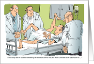 Amusing Health Update and a Thank You For Your Support ’Toon card