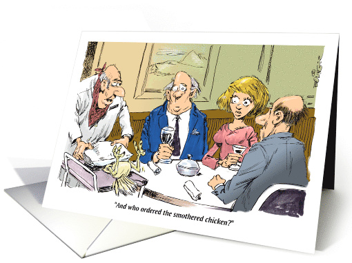 Amusing Dinner Party Invitation to Try New Foods and Tastes card