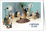 Amusing Blank All Purpose Snapshot of Cartoon Class in Session card