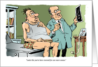 Amusing You Have a New Season Ahead Get Well card