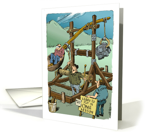 Amusing August 19th Celebration of National Aviation Day card