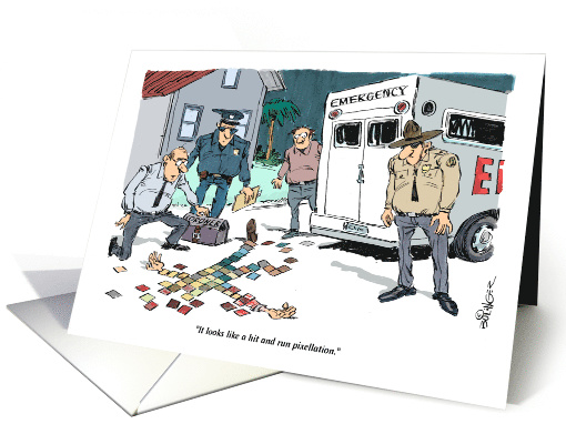 Amusing Surgical Get Well and Scattered Parts card (1567874)