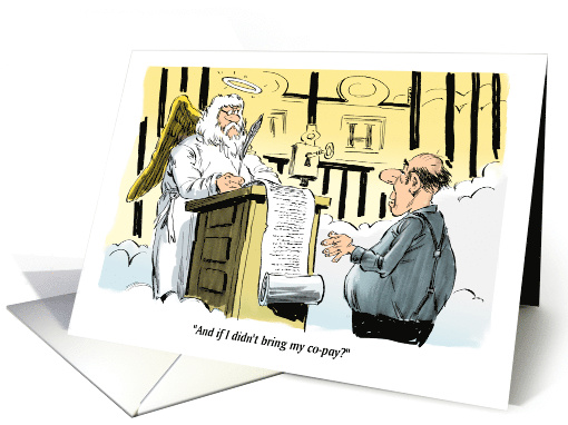 Amusing Get Well and St. Peter's Golden Gate Rejection card (1570382)