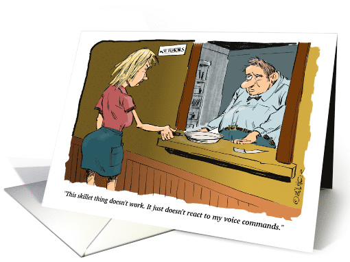 Mother's Day Night Out Invite for your Cooking Pro Cartoon card