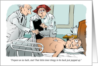 A COVID-19 Get Well and Feel Better from a Business Cartoon card