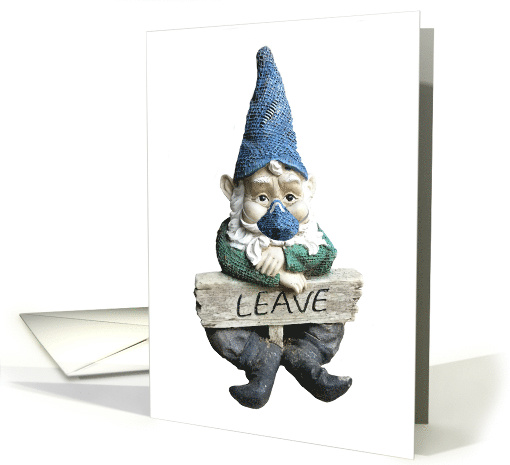 Any Occasion Blank COVID-19 Protection for your Home Cartoon card