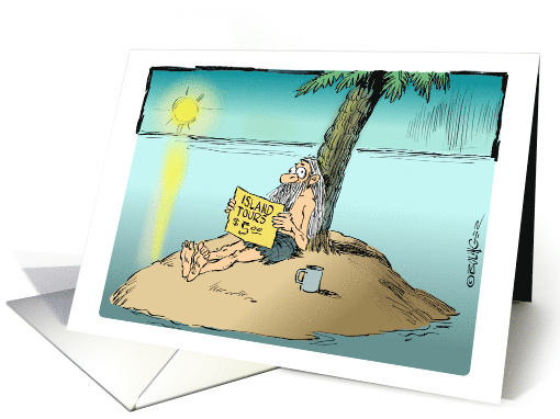 Invitation to Join Me as a Date for a Trip or Getaway Cartoon card