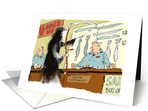 Short Word of Encouragement and Missing You in Covid 19 Times card
