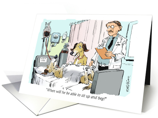 Blank All Purpose Pet Recovery Cartoon card (1671902)