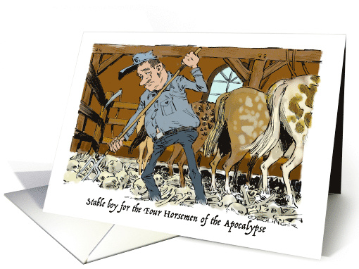 Good Luck and Encouragement in Finding a New Job card (1674258)