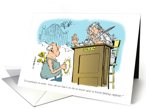 Feel Better and Get Well from Heart Attack and Surgery Cartoon card