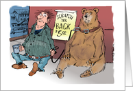 Amusing Broken Finger Get Well and Lend a Hand Cartoon card