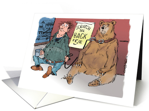 Amusing Offer to Scratch that Sexual Itch Someone Feels card (1708870)