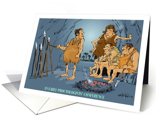 Amusing Thanks for Attending Our Seminar or Meeting Cartoon card