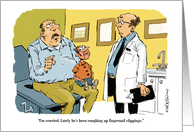 Cartoon Get Well After Colonoscopy Results from Both of Us card