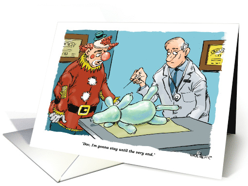 A Cartoon Twist on the Passing of Pet card (1730880)