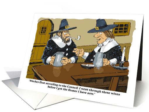 Amusing General Halloween Greeting to a Witch card (1746576)