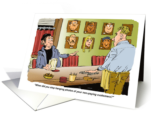 Fun Father's Day Money Card for Son Across the Miles from Dad card