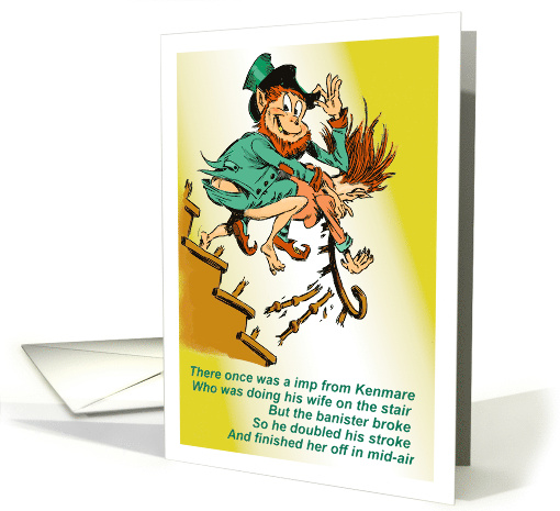 Fun Sexy Get Lucky on St. Patrick's Day card (1760724)