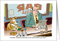 Fun Fare Well to your Friend’s Canine Family Jewels card