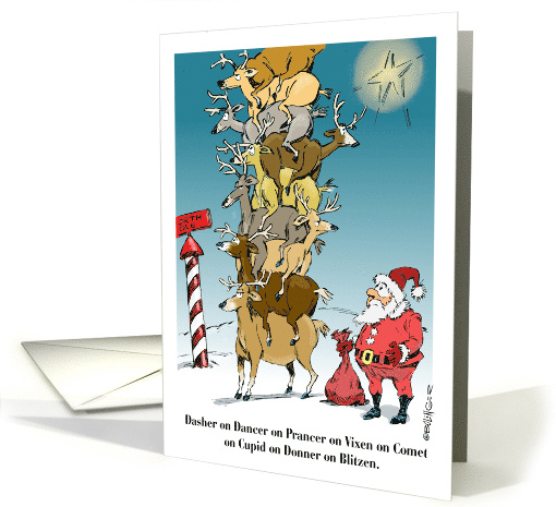 Fun Merry Christmas to My Secret Santa Pal card (1814618)
