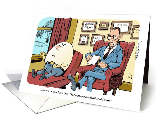Amusing Therapist Thank You for the Help card (1814946)