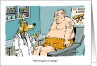 An Amusing Glad It Wasn’t Mange Get well card