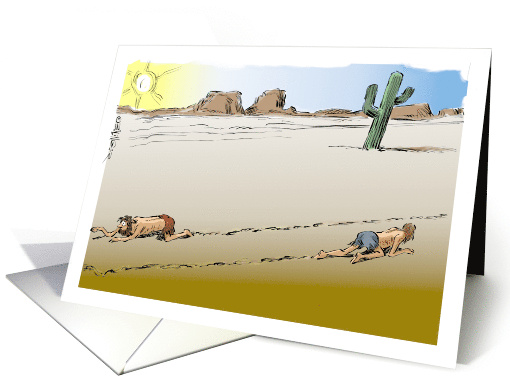 A Caustic Note To A Political Opposite But A Beloved Friend card
