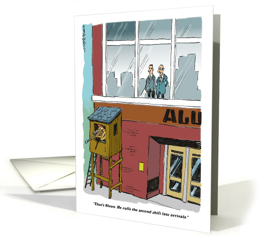Amusing Congratulations on Landing a New Job card (1831114)