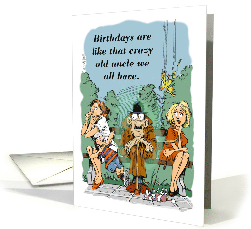 Joke Birthday Lamenting How They All Stink card (1836126)