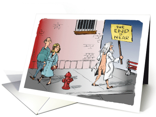 Amusing Announcement of the End of a Career and a Retirement card