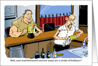 Raise a Glass in Thanks to your Exercise Coach card
