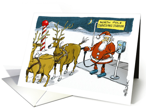 A Christmas Thanks Delivered to the Package Delivery Person card