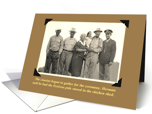 Amusing Festivus Hello to a Secret Pal card (1888758)