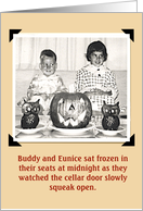 A Halloween Greeting for Your Secret Pal card