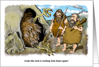 Congratulations On New Job Working from Home card