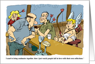 A Late Valentine from a Disillusioned Cupid card