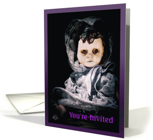Invitation to a Zombie Apocalypse Dinner Party card (1906466)