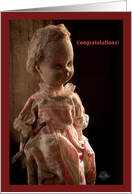 Congrats On Finding Your First Grey Hair card